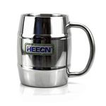 HEECN Double Stainless Steel Beer Mug - Beer Glasses - Camping Mug - Beer Gifts for Men - Thermos HESS-003