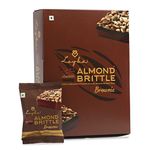 Loyka Almond Brittle Brownie Choco Box - 12 pcs | Premium Chocolate Gift Hamper | Choco & Nut Dryfruit Delicacy | Roasted California Almonds (45%), Dark Choco & Crunchy Brownie | Any-time snack