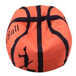 maxToonrain Bean Bags Kids,Bean Bag Without FillingToy Teddy Storage Beanbags Chair Cover Girls Boys Bedroom Accessories Birtdays for Indoor Outdoor(Basketball,26 inch)