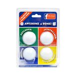 Second Chance On Par Awesome 4 Some Four Joke Balls - Exploder, Jetstreamer, Floater & Unputtaball,Green/red/blue/yellow