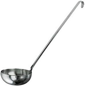 Paderno World Cuisine one Piece Stainless Steel ladle 34 oz.