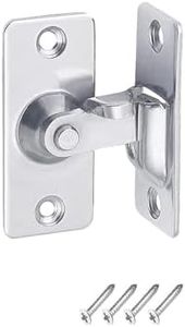 WANLIAN 90 Degree Door Latch Sliding Door Lock Screen Door Latch Pocket Door Latch