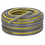 TOUGH MASTER 30M Portable Garden Hosepipe ½” 4 Layer Heavy Duty Large Outdoor Watering Hose, UV & Algae Resistant, Anti Kink Reinforced Strong Material