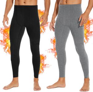 SIMIYA 2 Packs Mens Long Johns, Thermal Underwear for Men Soft Base Layer Mens Thermal Pants for Cold Weather