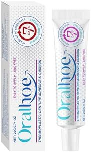 Fixed dentures with thermoplastic Enhance Comfort.Thermoplastic Denture Adhesive,Ultra Max Hold Denture Adhesive,Clong-Lasting Maintenance (2)