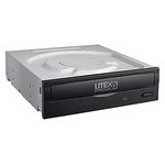 Lite-ON Black Premium 16X SATA Internal CD/DVD/RW DVD DL Dual Layer Optical Disc Drive Burner Recorder (DH-16AFSH-PREMM2)