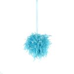 Zucker Feather (TM) - Chandelle Feather Pom Poms - Lt Turquoise - 12"