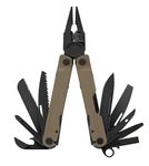 LEATHERMAN, Rebar Multitool with Premium Replaceable Wire Cutters and Saw, Coyote Tan