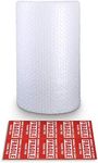 Bubble Cushioning Wrap Rolls, 3/16"