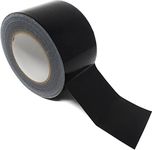 ArmaKit Heavy Duty Duct Tape | 75mm wide x 50M length | Industrial Tape Grade - Strong Gaffer Tape indoor and outdoor use, thick gaffa tape patch and seal tape (Black)