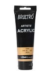 BRUSTRO Artists Acrylic Paint 120ml Gold