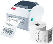 Arkscan 2054A Shipping Label Printer, Support Amazon Ebay Paypal Etsy Shopify ShipStation Stamps UPS USPS FedEx on Mac Windows & Chromebook & 1 roll of 4x6 Direct Thermal Label (450 Labels/roll)