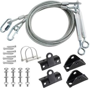 Upgrade Toy Hauler Patio Kit, Conversion Cable Kit for Toy Hauler Patio Doors, 2315891 Multi Purpose Components, Completely Closes Toy Hauler Door Without disassembly, Toy Hauler Accessories - 109"