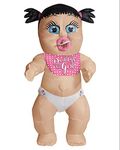 Rubie's Official Adult Inflatable Baby Fancy Dress Costume, Daddy's Girl, Stag Party Costume Adult One Size