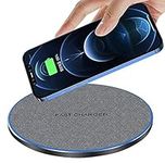 Wireless Charger FDGAO 20W Fast Wireless Charging Pad Compatible with iPhone 15 14 13 12 11(Pro,Pro Max,Mini,Plus)/XS Max/XR/XS/X/8/8plus;Samsung Galaxy S23/S22/S21/S20/S10/S9,Note20/10;AirPods Pro