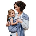 Nalakai Baby Sling Carrier - Bamboo and Linen Baby Wrap Carrier for Newborn and Toddler