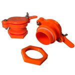 MayBee 2 Pack Honey Gate Valve for Extractor, Durable Nylon Honey Extractor Tap, Beekeeping Supplies