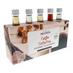 MONIN COFFEE SYRUP SAMPLER, 50 ml (Pack of 5)