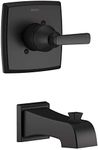 DELTA FAUCET T14164-BL Ashlyn Monitor 14 Series Trim Only Tub Only, Matte Black