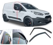 AC WOW 2x Wind Deflectors for FORD Transit Connect 2013 2014 2015 2016 2017 2018 2019 2020 In-Channel Type