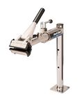 Park Tool Unisex Adult PRS-4.2-1 - Deluxe Bench Mount Repair Stand With 100-3C Adjustable Linkage Clamp Tool, Silver