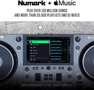 Numark Mixstream Pro Go DJ Controller – Portable Standalone Mixer