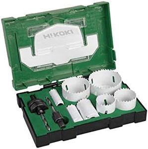 Hitachi Hole Saw Set 40030032 11-Piece (Box III) 10 W 240 V