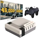 Super Console X Cube,64G Retro Video Game Console Built-in 45,000+ Games,TV&Game Systems in 1, Game Consoles Support for 4K TV 1080P HD Output,with 2 Wireless Controllers,Support LAN/WiFi