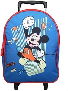Bagtrotter Sac à Dos à roulettes 31 cm Disney Mickey Bleu