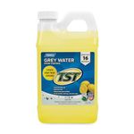 Camco TST Lemon Scent RV Grey Water Odor Control, Stops Sink Trap Odors, For Use In Drains, Sink Traps and Waste Vents, Treats up to 16 - 40 Gallon Holding Tanks (64 Ounce Bottle) - 40256