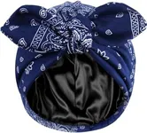 Ababalaya Satin Lined Turbans for W
