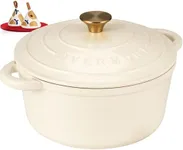 Overmont Enameled Cast Iron Dutch O