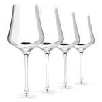 Gabriel-Glas StandArt Crystal Wine Glasses, Set of 4 with Gift Boxes - Premium, Universal Wine Glass for Red and White Wine - Dishwasher Safe, Lead-Free, 16 oz.