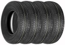 Durun Set of 4 Trailer Tires ST205/