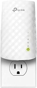 TP-Link WiFi Extender with Ethernet Port, Dual Band 5GHz/2.4GHz , Up to 44% More Bandwidth than Single Band, Covers Up to 1200 Sq.ft and 30 Devices, Signal Booster Amplifier Supports OneMesh(RE220)