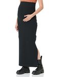 Mamalicious_NOS Women's Mlemma Tube Maxi Skirt A E. Noos, Black, M