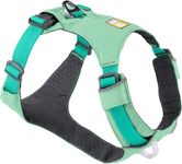 RUFFWEAR Hi & Light Dog Harness, No Pull Harness for Dogs Small, Medium Large & XL. Fully Adjustable Lightweight Harnesses with Aluminium Lead Attachment Portal & ID Bag, Sage Green (M, 69-81cm)