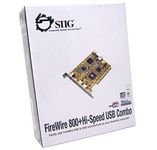 SIIG NN-8US212 FireWire 800 and Hi-Speed USB 2.0 PCI Host Adapter