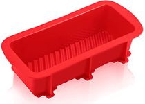 Anaeat Silicone Bread and Loaf Pans, Non-Stick loaf Pans - Just PoP Out! Flexible Silicone Baking Molds for Homemade Breads, Cakes, Meatloaf, Brownies, BPA Free & Oven Safe & Dishwasher Safe