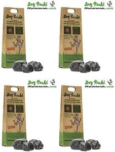 Dog Rocks Stops Burn or Grass Patch, Pet Safe and Natural (4pack)
