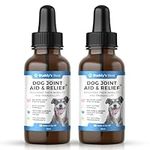 BUDDY'S BEST Twin Pack Dog Joint Aid & Relief Plus | 50ml | Relieves Joint Pain in Dogs | Fast Acting Formula | Natural Ingredients | Made in the UK