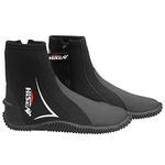 Dive Boots,HUIOP 5mm Neoprene Dive Boots Wetsuit Boots with Side Zipper for Men and Women Snorkeling Scuba Diving