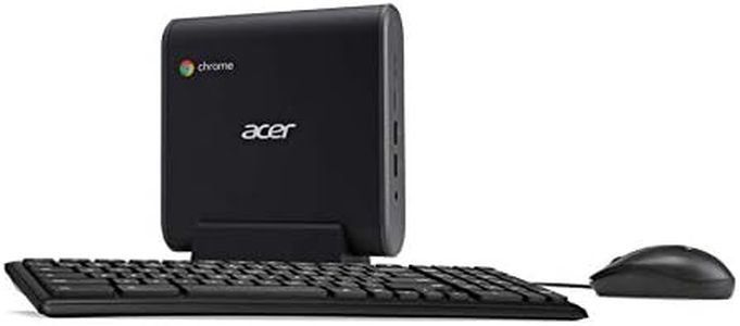 Acer Chromebox, Intel Celeron 3867U, 4GB DDR4 SDRAM, 128GB SSD, Chrome OS, Intel HD Graphics 610, Desktop CXI3-UA91