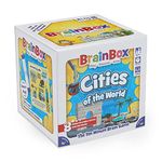 BrainBox Cities | Fun & Educational Card Game | Ages 8+ | 1+ Players | 10 Minutes Play Time