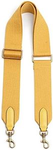 Jiesinlov Purse Strap for Handbag Adjustable Replacement Crossbody Bag Wide Canvas Shoulder Strap (Yellow)