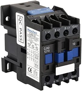 Heschen AC Contactor CJX2-1210 24V 50/60Hz Bobina 3P 3 polos normalmente abierto Ie 12A Ue 380V