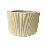 3 Ace Crafts Size 57mm x 15m (Soft Cream) Corrugated Display Borders Roll for School Classroom Decorations, Bulletin Boards and Crown Making Crafts, Scalloped Edge Border Rolls Fade Resistant