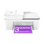 HP DeskJet 4220e All in One Printer | Perfect for Home | Colour | Wireless | Print, Scan & Copy, ADF | 3 Months of Instant Ink Included Easy Setup & Reliable Wi-Fi | Cement