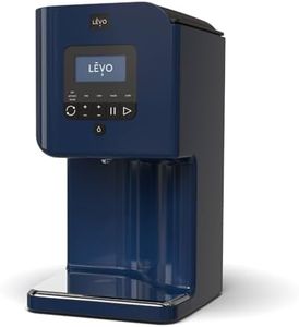 LEVO II+ - Herbal Oil Infusion Machine Plus Filter Technology - Botanical Extractor, Herb Dryer, Decarboxylator, & Oil Infuser - Edible Infusion Maker for Gummies, Brownies, & More - Midnight Blue