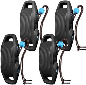 AWEMUFA 22'' Boat Bumpers for Docking, EVA Boat Fenders 4 Pack Boat Bumpers Fenders, Boat Buoys Bumpers Fit for Pontoon, Bass, Deck and Jon Boat